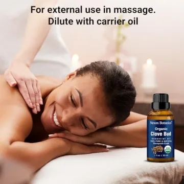 Organic Clove Oil - Pure Essential Oil for Pain Relief and Relaxation
