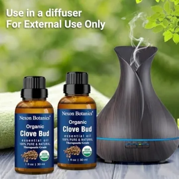 Organic Clove Oil - Pure Essential Oil for Pain Relief and Relaxation