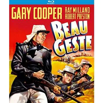 Beau Geste Blu-ray - A Cinematic Adventure Classic with Rich Storytelling