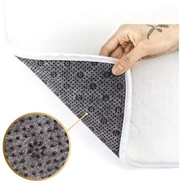 Hope You Brought Fabric Sewing Doormat,Novelty Flannel Floor Mat with Non-Slip Rubber,Housewarming Decor Gift for Sewing Lovers Welcome Doormat 30 x 18 Inch