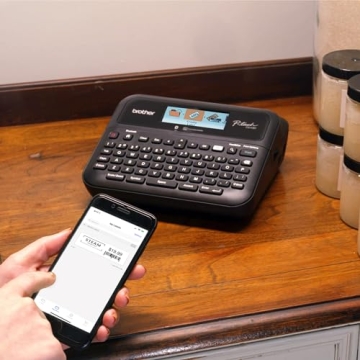 Brother P-Touch PT-D610BT Connected Label Maker Perfect for Any Task