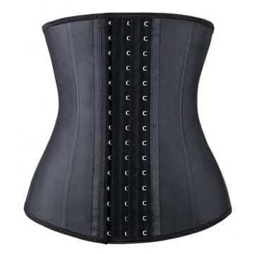 YIANNA Waist Trainer for Women Tummy Control Latex Underbust Waist Cincher Corset Sport Girdle Hourg...