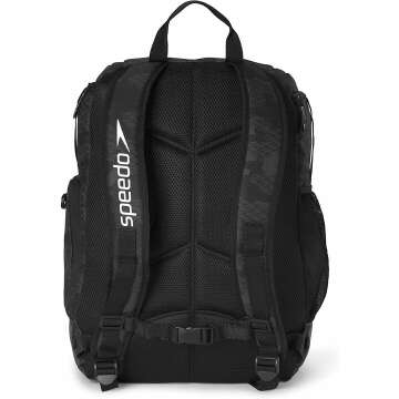 Speedo Large Teamster 35L Backpack - Camo Black