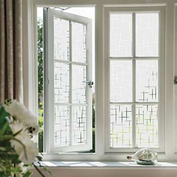 Finnez Frosted Window Film - Stylish UV Protection & Privacy