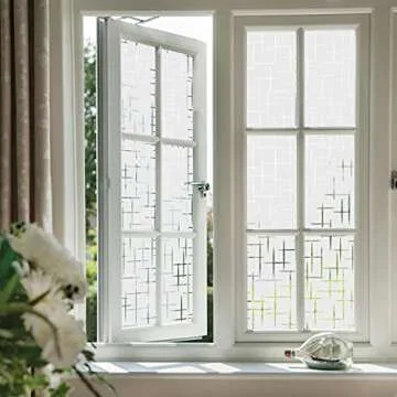 Finnez Frosted Window Film - Stylish UV Protection & Privacy