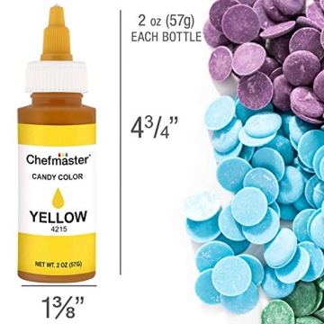 U.S. Cake Supply Yellow Candy Food Color for Confections