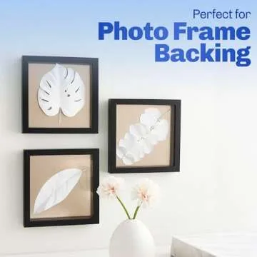 Versatile Chipboard Sheets for Crafting and Framing 100 Pack