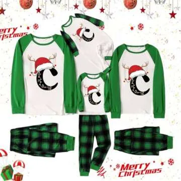 silk christmas pajamas for family, Short Sleeve Matching Christmas Pajamas Men's Christmas Pajamas Sets Christmas Pajamas for The Whole Family Green Family Christmas Pajamas Matching Sets Matching Pjs