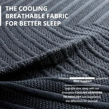 EGOHOME King Memory Foam Mattress with Cooling Gel