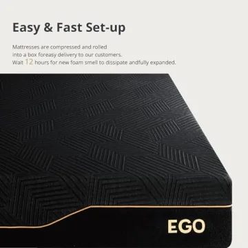 EGOHOME King Memory Foam Mattress with Cooling Gel