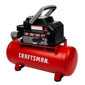Craftsman 2 Gallon Air Compressor - 125 PSI Efficiency