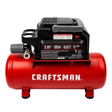 Craftsman 2 Gallon Air Compressor - 125 PSI Efficiency