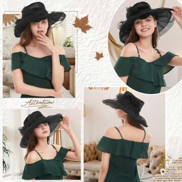 Century Star Kentucky Derby Fascinator Hat for Women