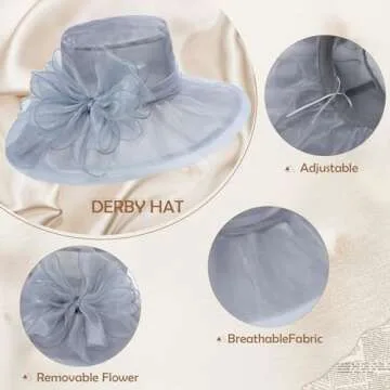 Century Star Kentucky Derby Fascinator Hat for Women