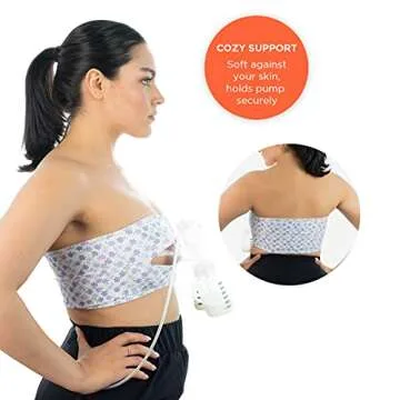 PumpEase Hands Free Pumping Bra for Moms