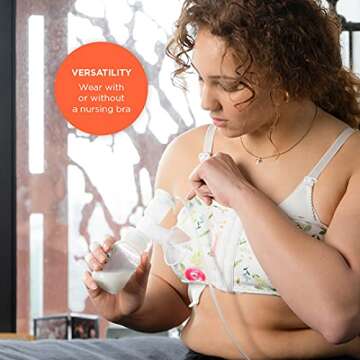 PumpEase Hands Free Pumping Bra for Moms