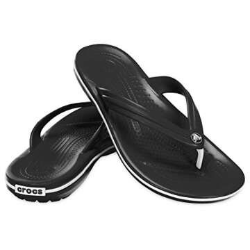 Shop Crocs Unisex Crocband Flip Flops for Ultimate Comfort