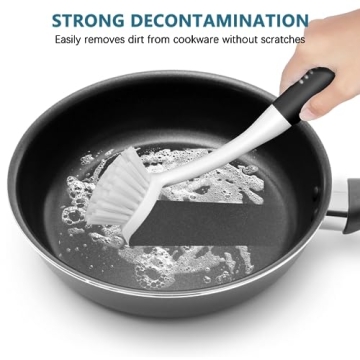 SetSail 3 PACK Cleaning Brush Set for Kitchen and Bath