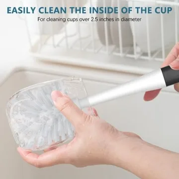 SetSail 3 PACK Cleaning Brush Set for Kitchen and Bath