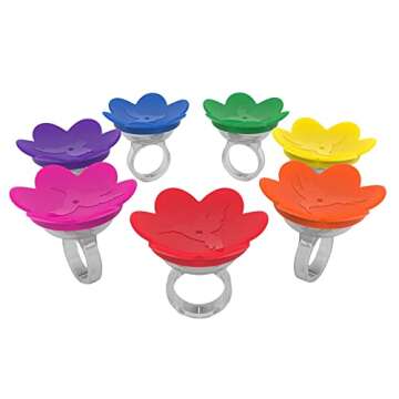 ZUMMR Hummingbird Ring Feeder (Red) - Hand Feed Hummingbirds Right in Your Backyard. Get up Close an...