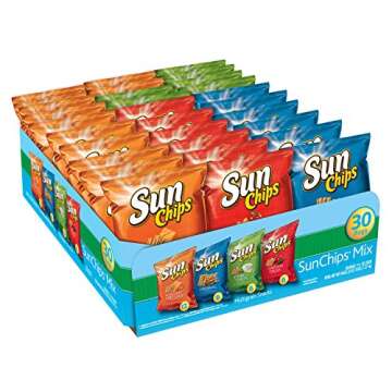 Sunchips Multigrain Snacks Variety Pack - 30 x 1.5oz