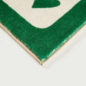 RoomTalks 2x3 Vintage Playing Card Rug