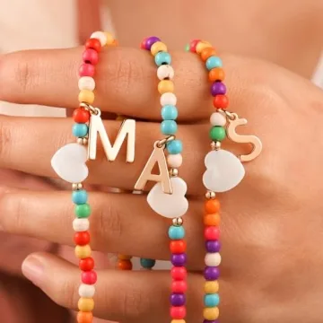 Personalized Initial Pendant Necklace for Teens Girls