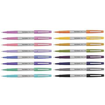 Paper Mate Flair Felt Tip Pens, Ultra Fine Point, Limited Edition Candy Pop Pack, Box of 16