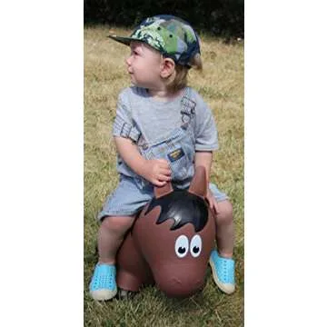 Farm Hoppers Inflatable Bouncing Horse for Toddlers