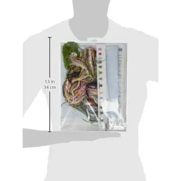 Dimensions Village Canal Counted Cross Stitch Kit, 14 Count Light Blue Aida, 13'' x 10''