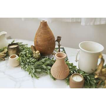 Oh You’re Lovely 3 pcs Artificial Ruscus Leaves Greenery