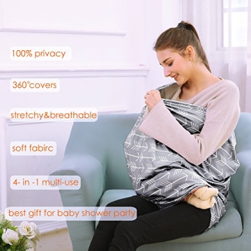 Car Seat Canopy Breastfeeding Cover for All Moms