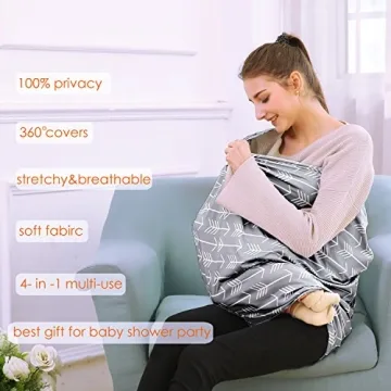 Car Seat Canopy Breastfeeding Cover for All Moms