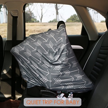Car Seat Canopy Breastfeeding Cover for All Moms