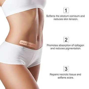 Silicone Scar Sheets for Acne & Surgery Scars, 120" Roll