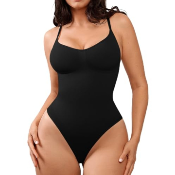 SHAPELLX Shapewear for Women Tummy Control Full Bust Body Shaper Seamless Sculpting Bodysuit Thigh S...