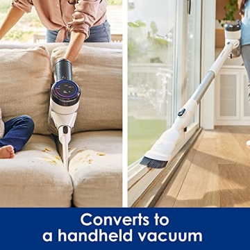 Tineco Pure ONE S15 Essentials Smart Cordless Vacuum Cleaner, Stick Vacuum with Anti-Tangle Brush & Fade-Free Suction, Deep Clean for Hard Floor & Carpets, Pet Hair Cleaning with Led Headlights