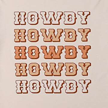 BANGELY Howdy Cowgirl Shirt Women Western Southern Retro Shirt Cute Country Music Graphic Tees Summer Colorful Shirt