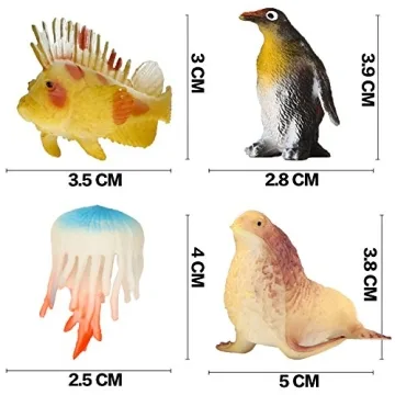 Funcorn Toys Ocean Animal 52 Pack – Perfect for Learning & Play!