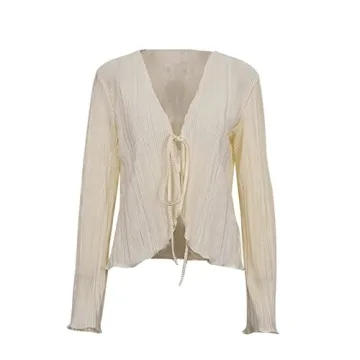Stylish Women Y2K Sheer Bell Sleeve Top for All Occasions