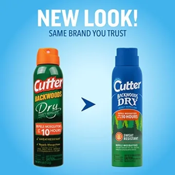 Cutter Backwoods Dry Insect Repellent, Mosquito Repellent, 25% DEET, Sweat Resistent, 4 Ounce (Aerosol Spray)