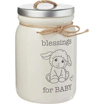 Prayer JAR for Baby Blessings - Precious Moments