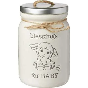 Prayer JAR for Baby Blessings - Precious Moments