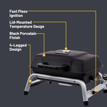 Char-Broil Portable Propane Gas Grill | Perfect for Outings
