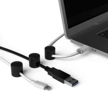 ICONIT Cable Anchors - Premium Desk Cable Organizers