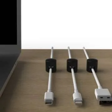 ICONIT Cable Anchors - Premium Desk Cable Organizers