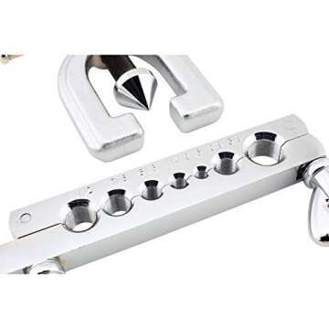 Speedway Motors 37 Degree AN Flare Tubing Standard Tube Flaring Tool - Steel Construction, Accurate Flares for AN Fittings, Works on Various Tubing Sizes