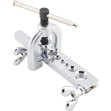 Speedway Motors 37 Degree AN Flare Tubing Standard Tube Flaring Tool - Steel Construction, Accurate Flares for AN Fittings, Works on Various Tubing Sizes