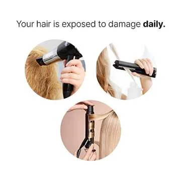 LA'DOR Hair Heat Protectant Spray for Frizz Control and Shine