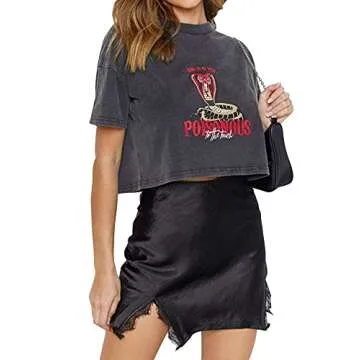 Stylish LYANER High-Waisted Satin Lace Mini Skirt